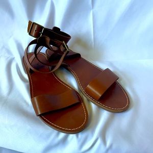 Never worn! Madewell leather sandals